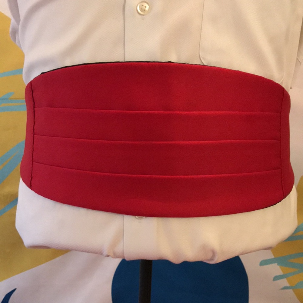 Silk cummerbund